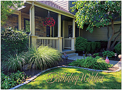 Birthday wishes for a home filled with love, laughter, and joy. American Porch A2261U-X